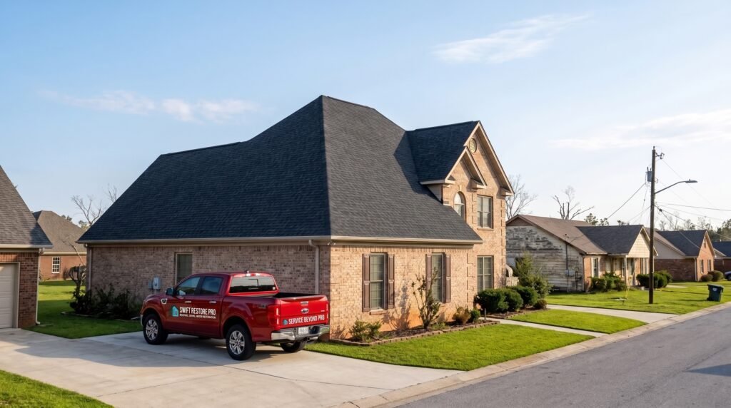 Emergency Roof & Leak Restoration – Raleigh, NC - After